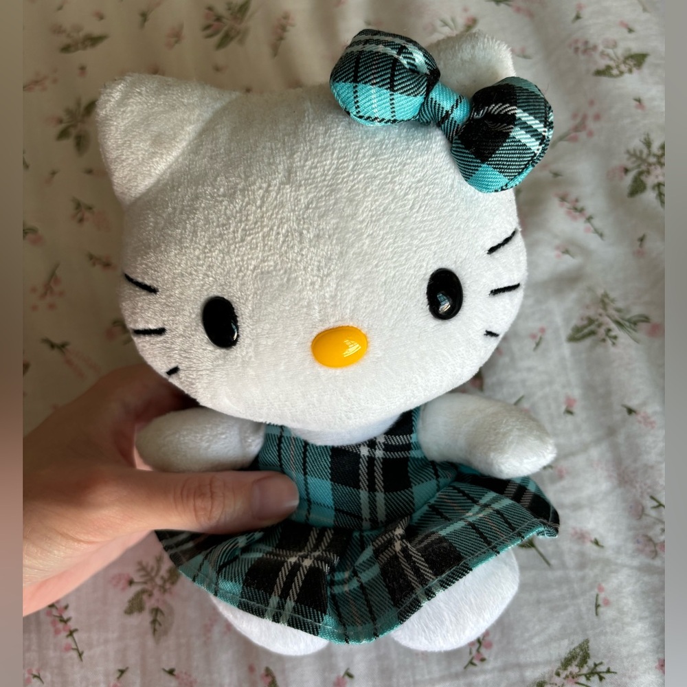 Hello Kitty blue dress ty beanie baby